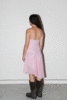 KkCo Alpine Silk Dress - Blush - Thumbnail 6
