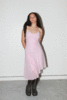 KkCo Alpine Silk Dress - Blush - Thumbnail 8