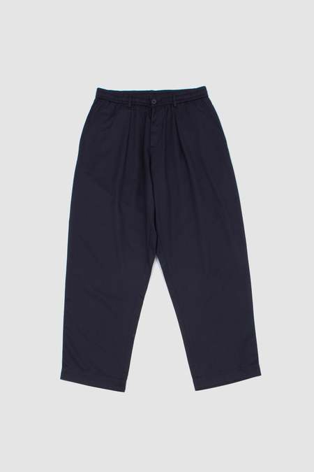 Visvim Eiger sanction pants DMGD - navy | Garmentory