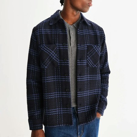 トップス Needles Oriental Button Shirt 6oz denim Needles Oriental Button Shirt - 6oz Denim | Garmentory