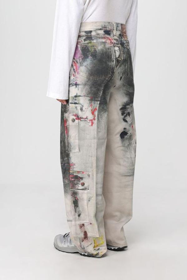 Acne Studios CK0133AOL Straight Pants - White