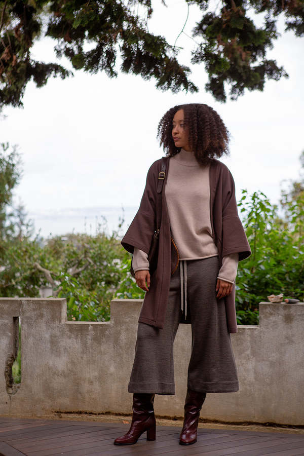 Erica Tanov Ramona Wool Knit Pant