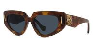LOEWE Anagram LW40160I-53V Sunglasses - Havana - Thumbnail 2