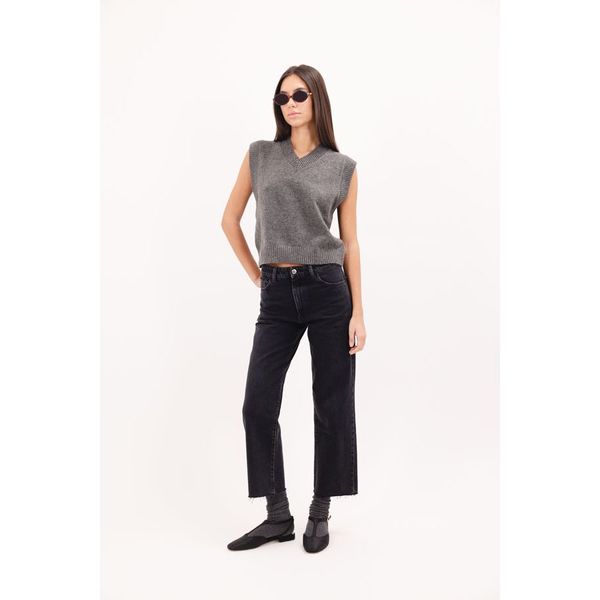 ICON DENIM LOS ANGELES Jill Jean Jeans - Graphite Black
