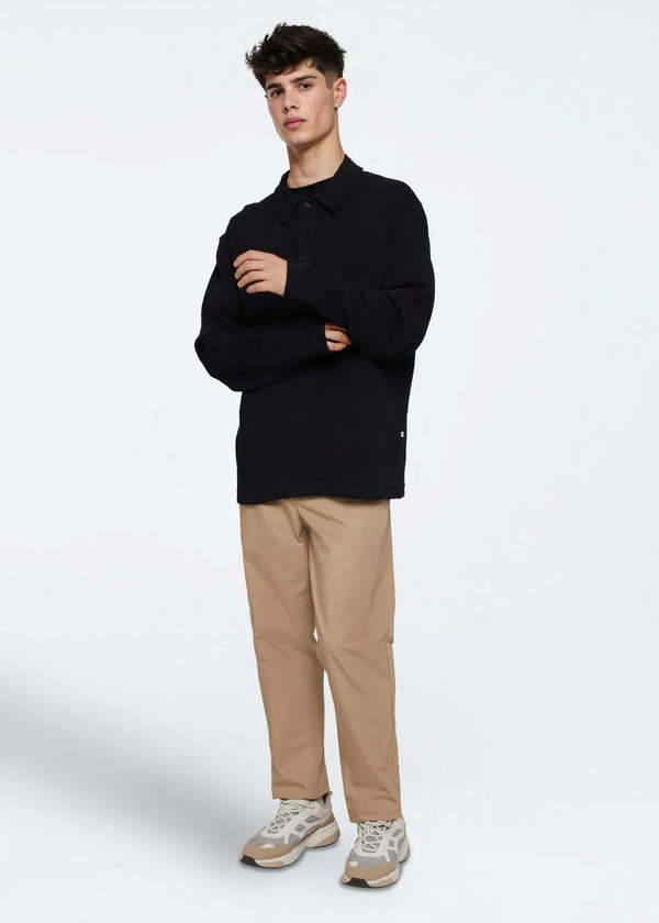 Minimum Adrian Polo - Black Minimum Adrian Polo - Black