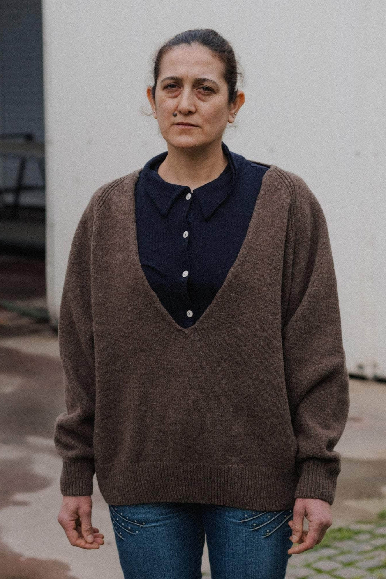 Soar-V-Neck--Burel-Brown-