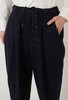 Blue Blue Japan Shippo Jacquard Tuck Pants - Thumbnail 4