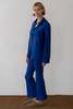 Donni. Rib Kick Flare Pant - Azure - Thumbnail 3