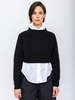 Aequamente Cropped Cashmere Pullover - Thumbnail 5