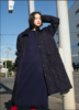 Blue Blue Japan "Tsujigahana" Jacquard Quilted Long Coat - Thumbnail 1