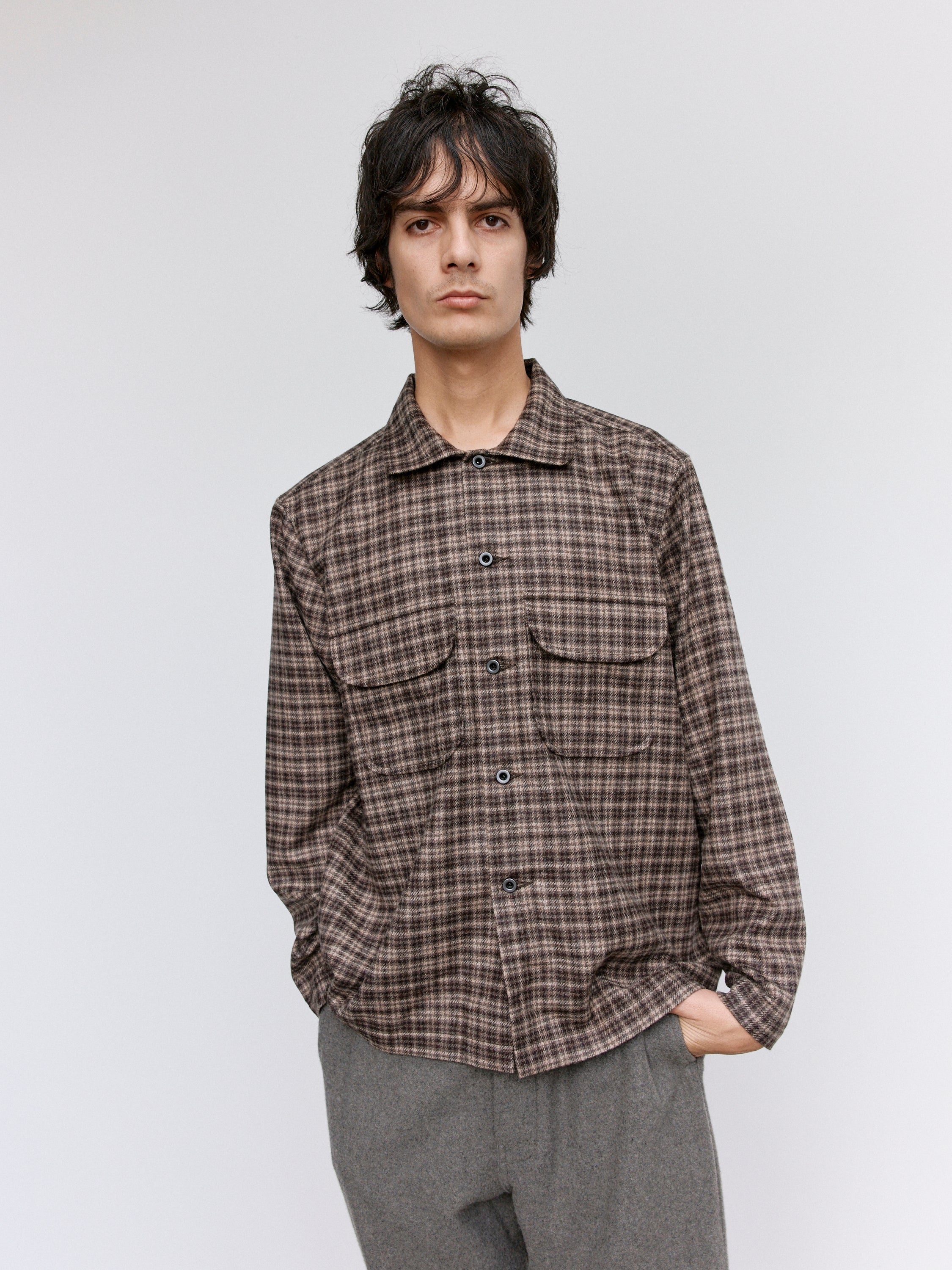 Evan Kinori Field Shirt | Garmentory Evan Kinori Field Shirt | Garmentory