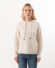 ELLIOTT LAUREN Knit Hoodie Sweater - Pearl - Thumbnail 1