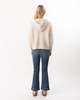 ELLIOTT LAUREN Knit Hoodie Sweater - Pearl - Thumbnail 4