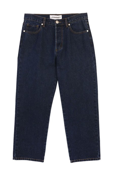 CYCLE Right Straight Leg Mid Tone Stone Wash Jeans - 12 Blue