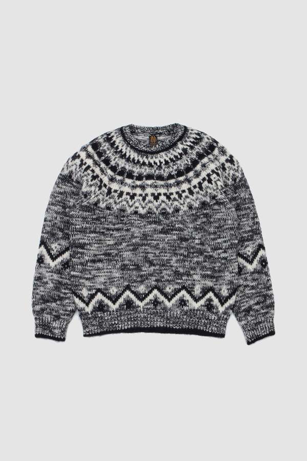 Batoner Mohair Nordic Turtle Neck Sweater | Garmentory