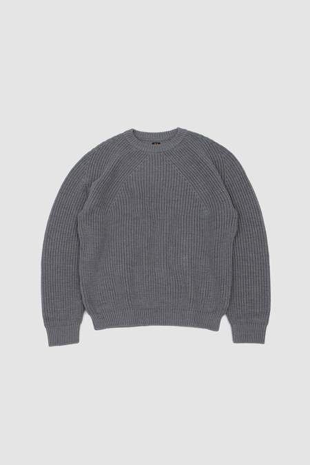 BATONER SIGNATURE RIB CREW シグネチャーニット Batoner Signature Crew Neck Sweater on Garmentory