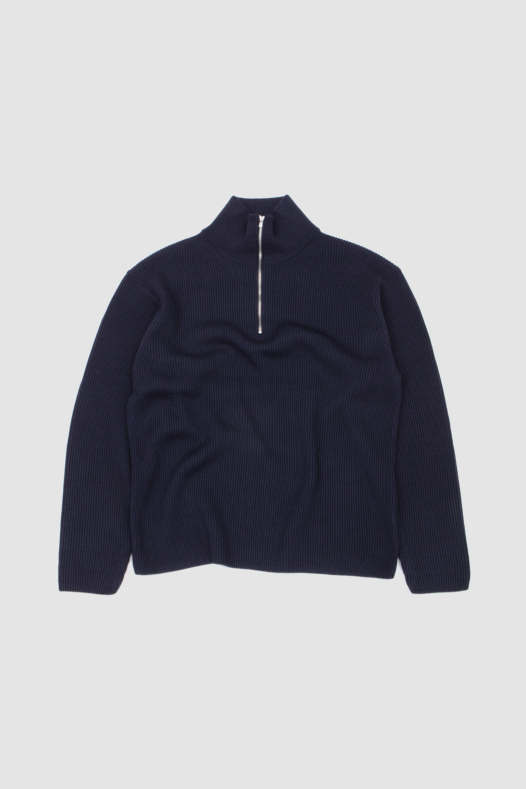 トップス 25AW BATONER SOLID WOOL RIB HALF ZIP Batoner Solid Wool Rib Half Zip Sweater | Garmentory