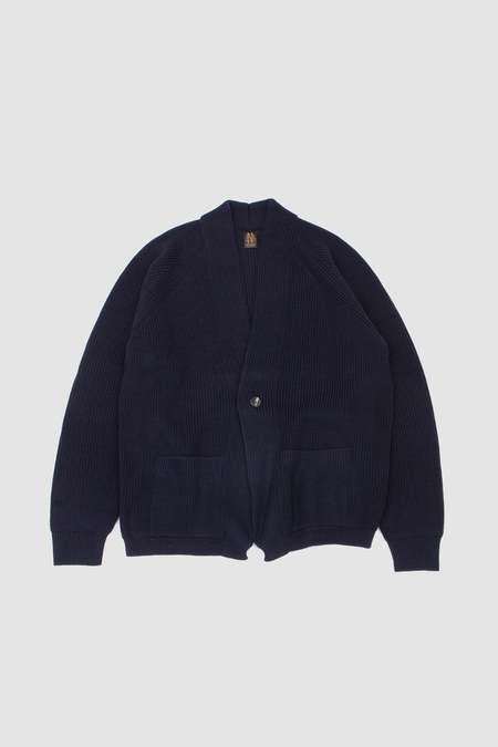 Batoner Signature 1B Cardigan - Dark Green | Garmentory