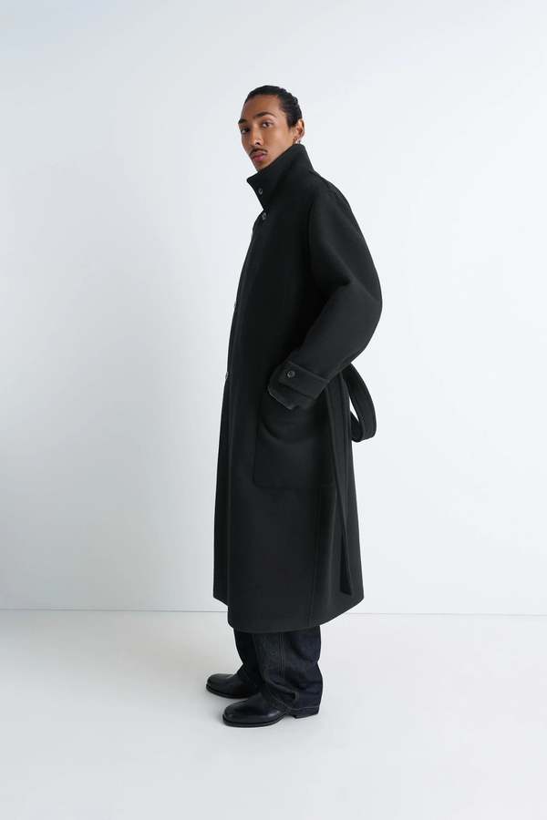 Lemaire Wrap Coat | Garmentory
