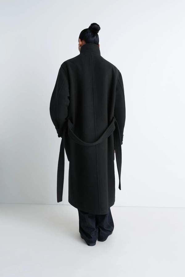 Lemaire Wrap Coat | Garmentory