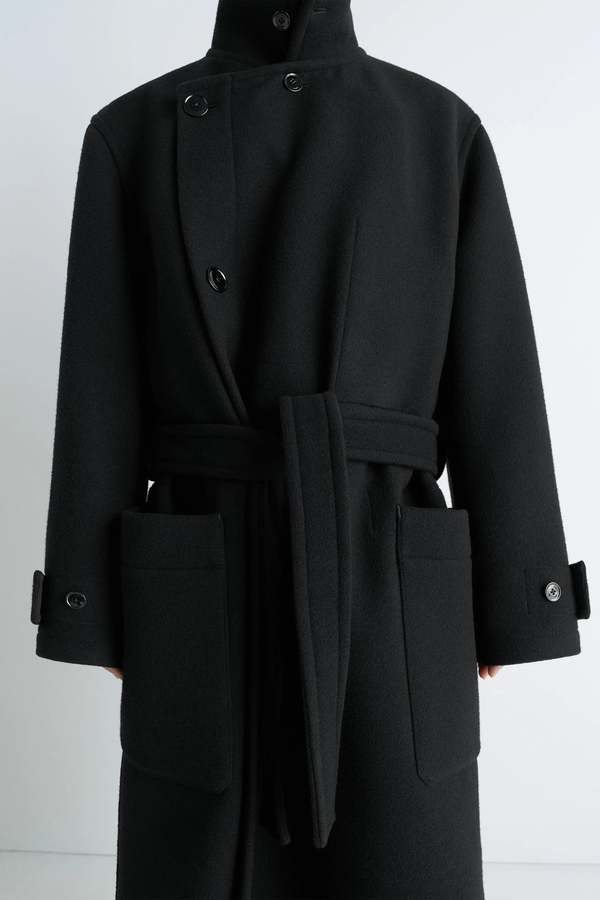 Lemaire Wrap Coat | Garmentory