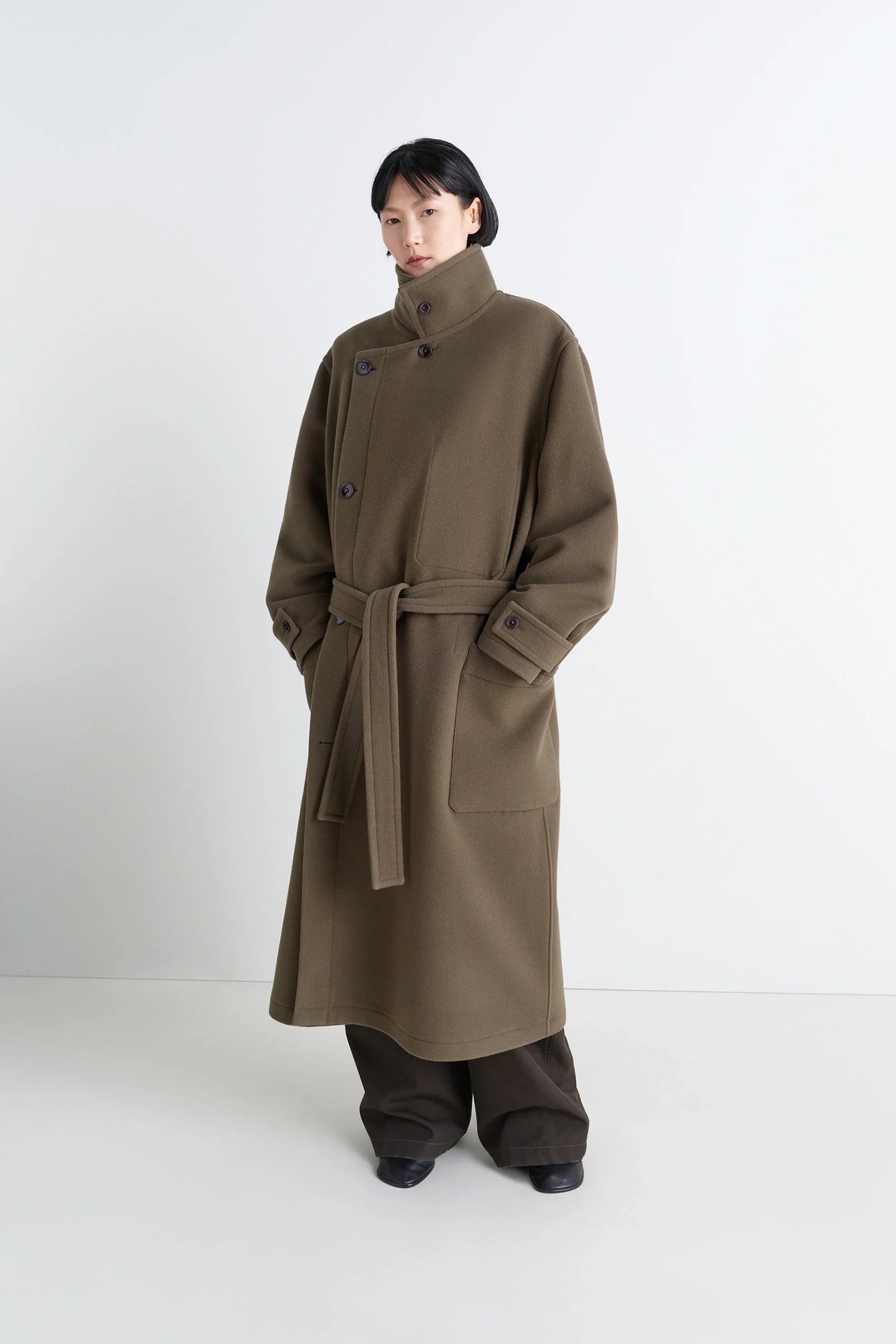 Lemaire Wrap Coat | Garmentory