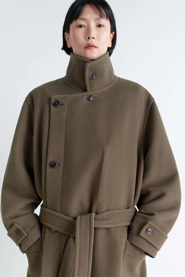 Lemaire Wrap Coat | Garmentory