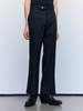 Ernest W. Baker Loose Fit Flare Trousers - Black - Thumbnail 1