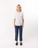 ELLIOTT LAUREN Pull On Stretch Crop Pant - Marine - Thumbnail 2