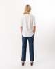 ELLIOTT LAUREN Pull On Stretch Crop Pant - Marine - Thumbnail 4