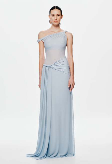 【bibiy】oliviadress Olivia Maxi Dress | Deep Topaz Floral