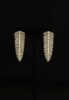 The NKC Store Natalina Gold Leaf Earrings - Thumbnail 4