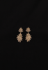 The NKC Store Vanya Gold Flower Earrings - Thumbnail 3