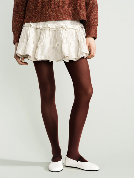 MARINE SERRE SSENSE Exclusive Blue Moonogram Tights - Blue