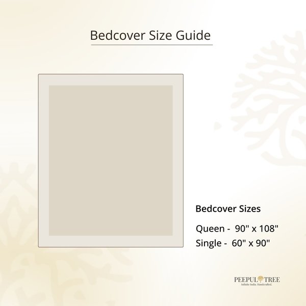 Mela Artisans Marigold Bed Cover (60" x 90")