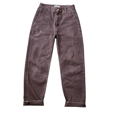 Amomento Drawstring Denim Pants in Black | Garmentory