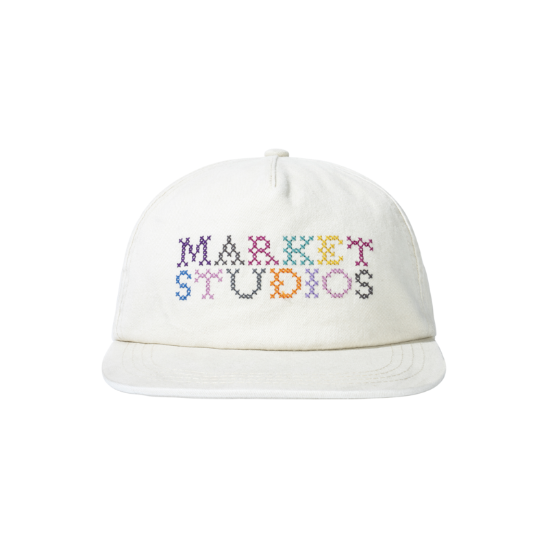 MARKET Needlepoint 5-Panel Hat