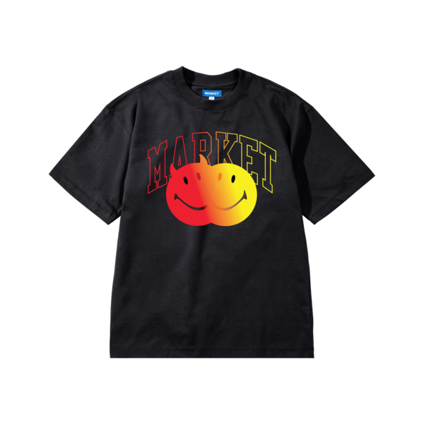 MARKET Smiley Good And Evil T-Shirt