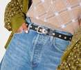 Freda Salvador Rebecca Belt With Studs - Thumbnail 2