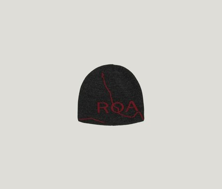 帽子 ROA Logo wool beanie GREY Roa Logo beanie available on SUGAR - 190034