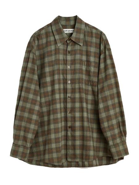 Our Legacy Box Shirt - Kahuna Check | Garmentory