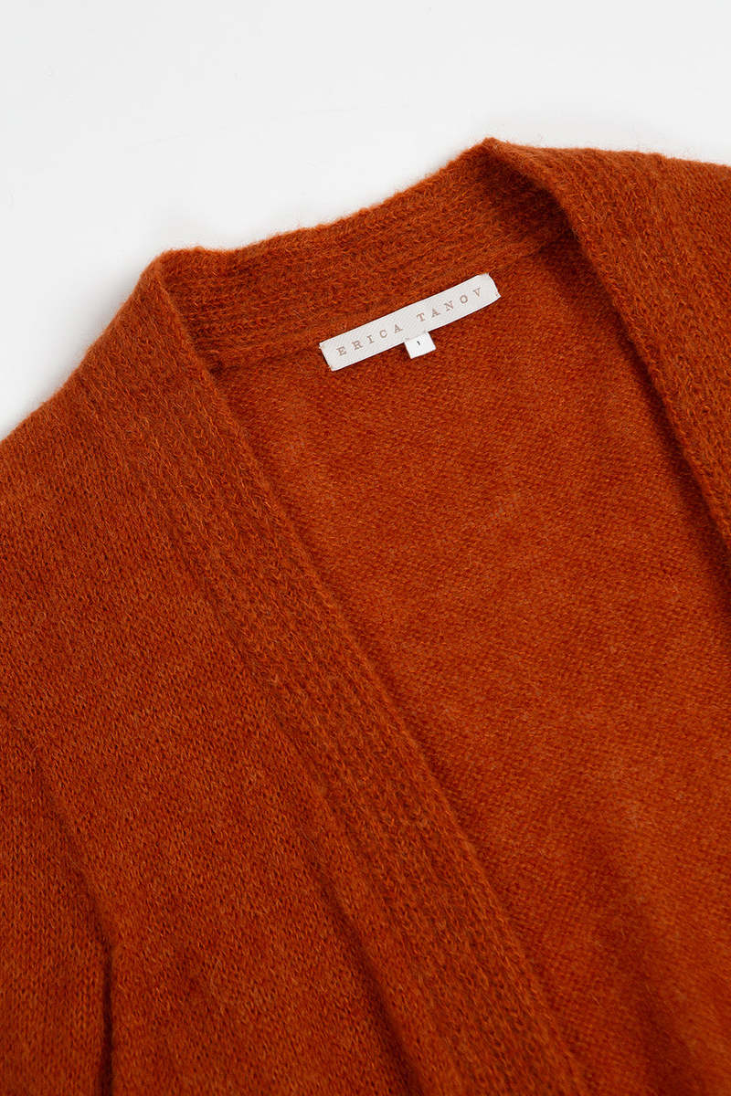 Erica Tanov Joan Alpaca Silk Long Cardigan