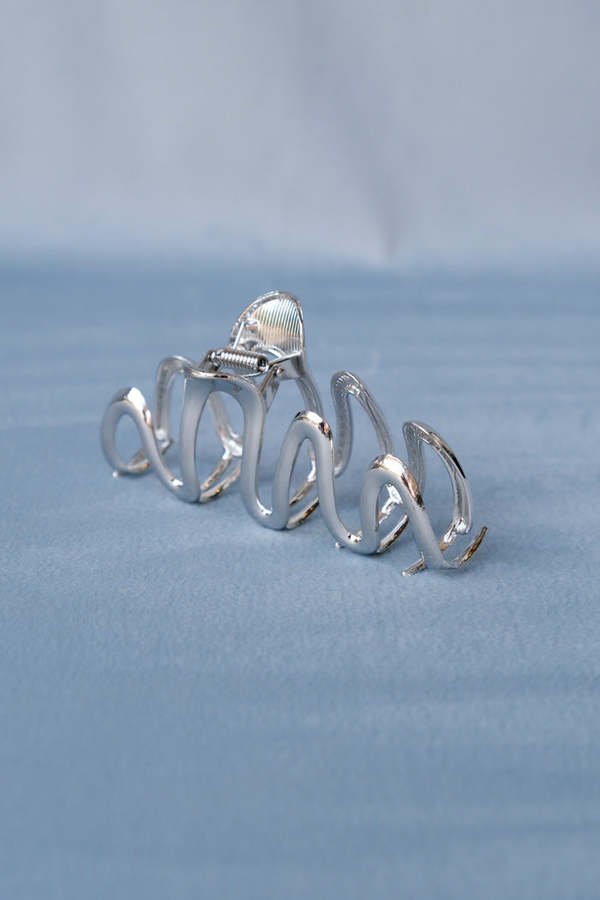 Pipe & Row Metal Zig Zag Hair Claw