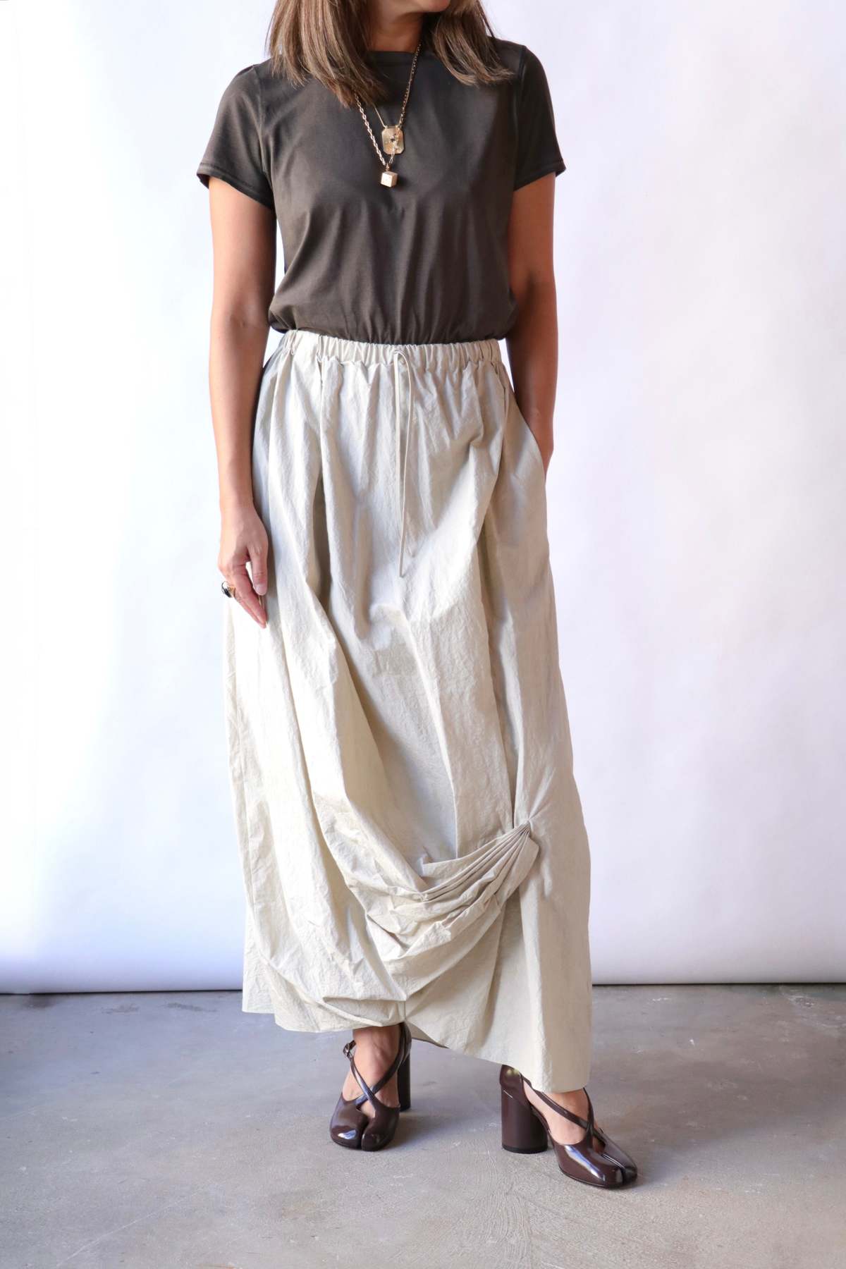 Lauren Manoogian Twist Skirt - Image 2 of 5
