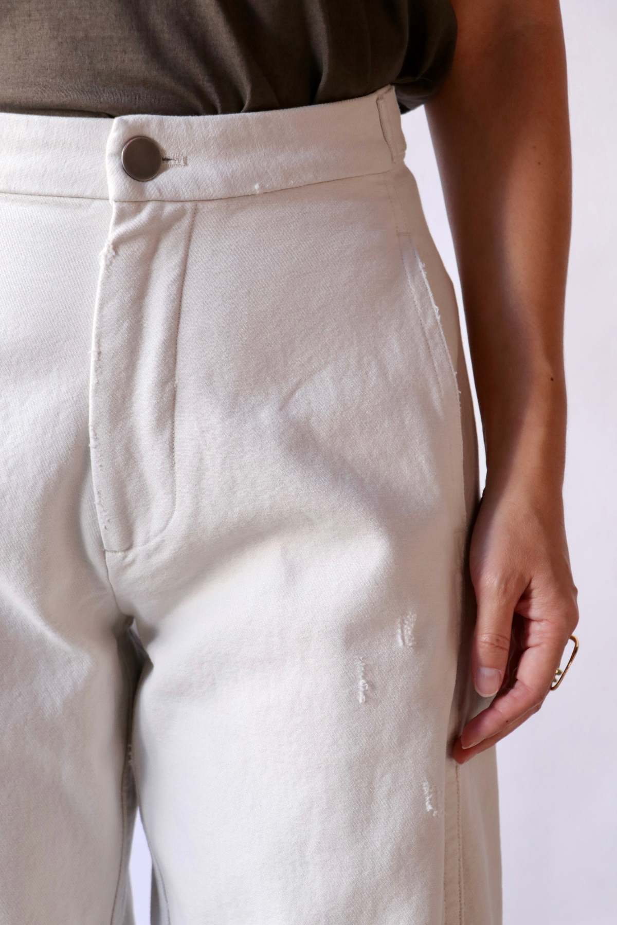 Lauren Manoogian Worn Gallery Pants - Image 3 of 4