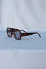 Pipe & Row Veda Sunglasses - Tortoise Frame/Black Lens - Thumbnail 2