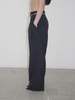 ANTONIO SHIN Pleated Trousers - Navy - Thumbnail 4