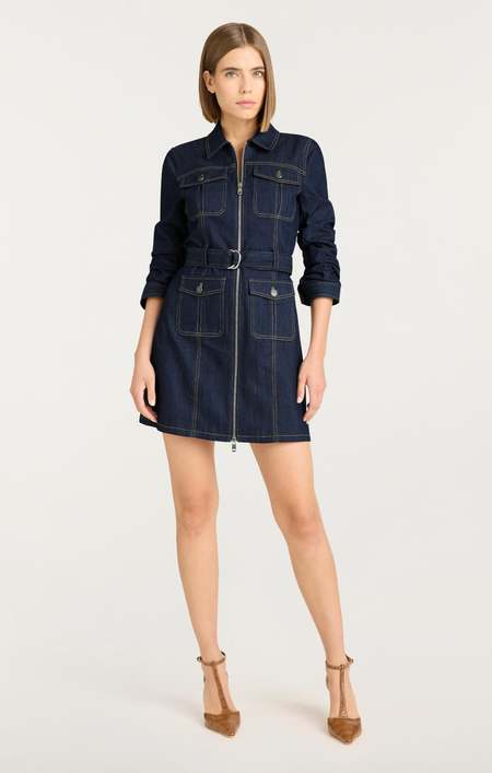 CARAMEL JUNIPER DRESS（NAVY） JUNIPER DRESS - NAVY | Garmentory