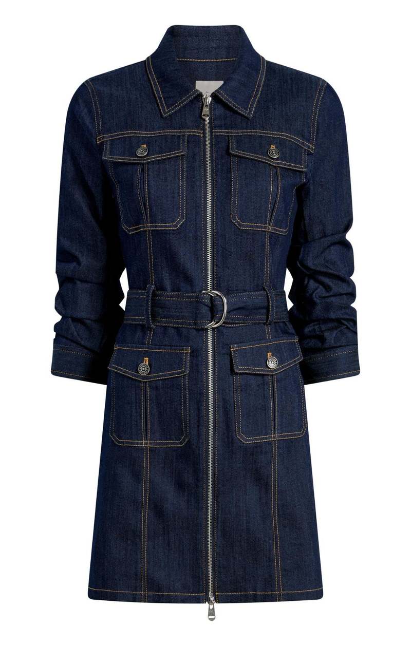 Cinq  Sept Fauna Dress Indigo Denim