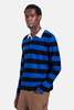 Blue&Cream Cashmere Striped Rugby - Thumbnail 1
